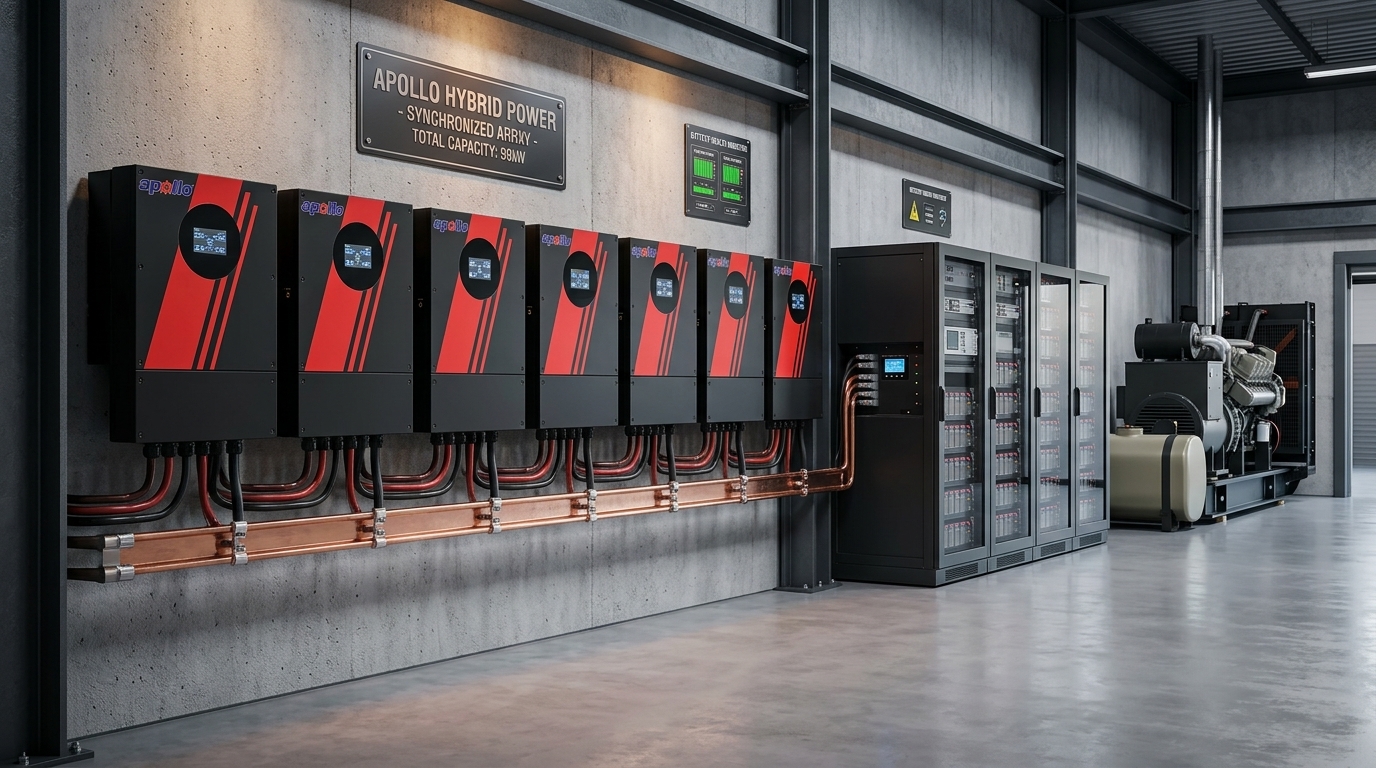 9 Units Parallel Installation